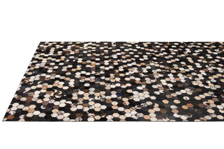 5' x 7' 11 Cowhide - Patchwork Rug