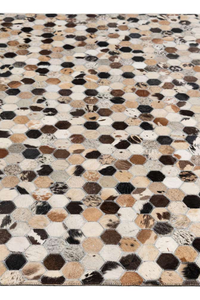 5' x 8' Cowhide - Patchwork Rug