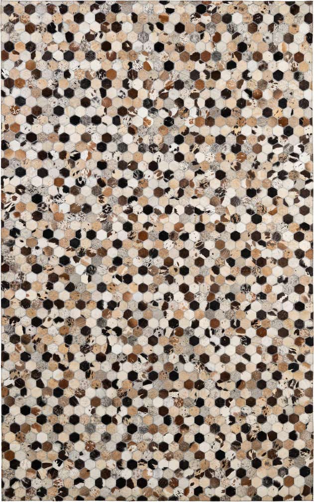 5' x 8' Cowhide - Patchwork Rug
