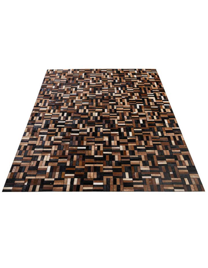 5' x 7' 11 Cowhide - Patchwork Rug