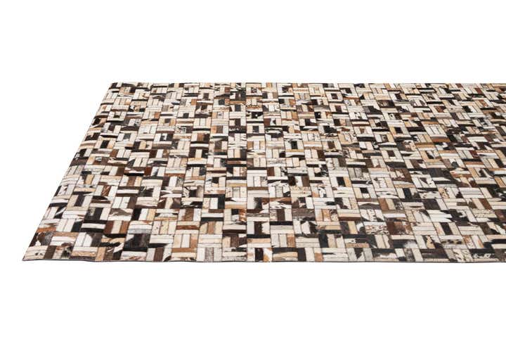 5' x 7' 11 Cowhide - Patchwork Rug