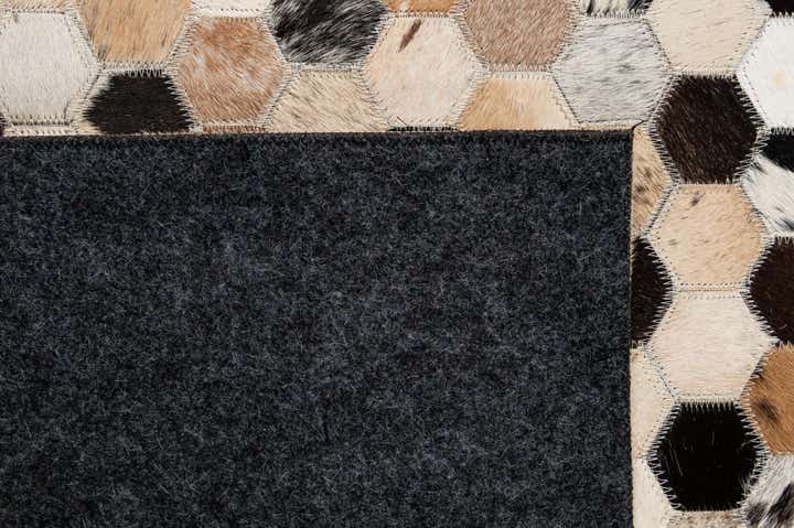 5' x 7' 11 Cowhide - Patchwork Rug