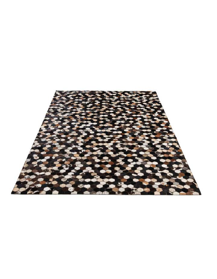 5' 1 x 7' 11 Cowhide - Patchwork Rug