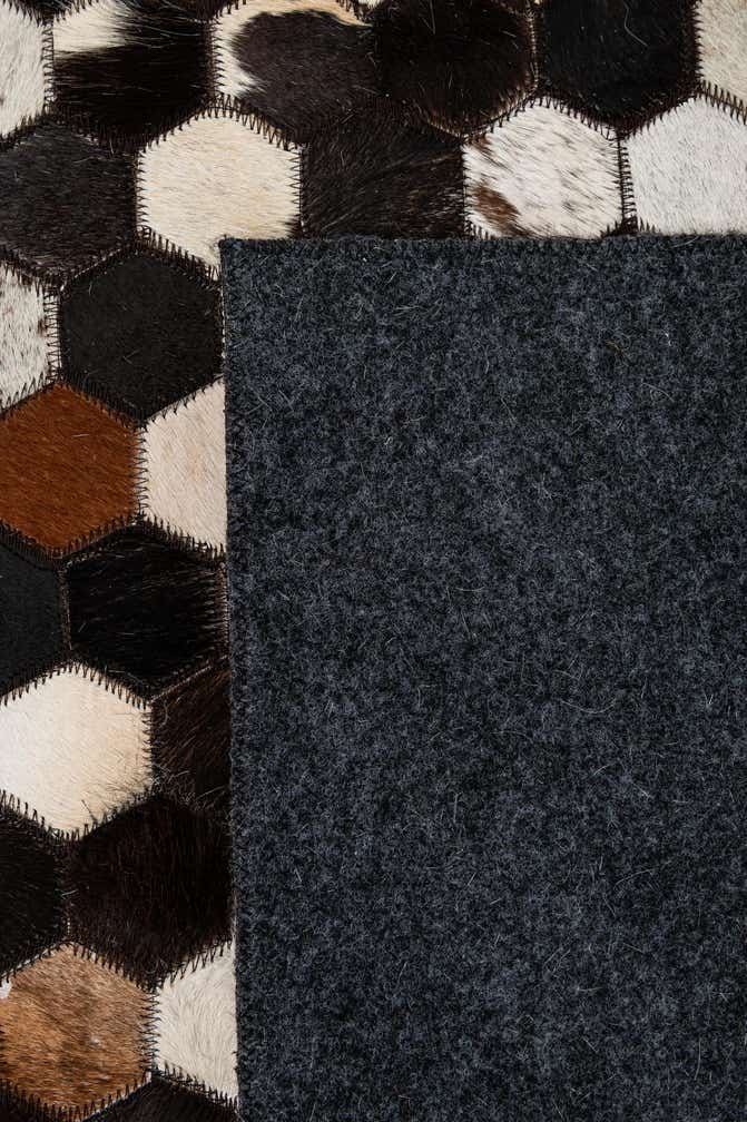 5' 1 x 7' 11 Cowhide - Patchwork Rug