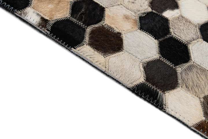 5' x 7' 11 Cowhide - Patchwork Rug