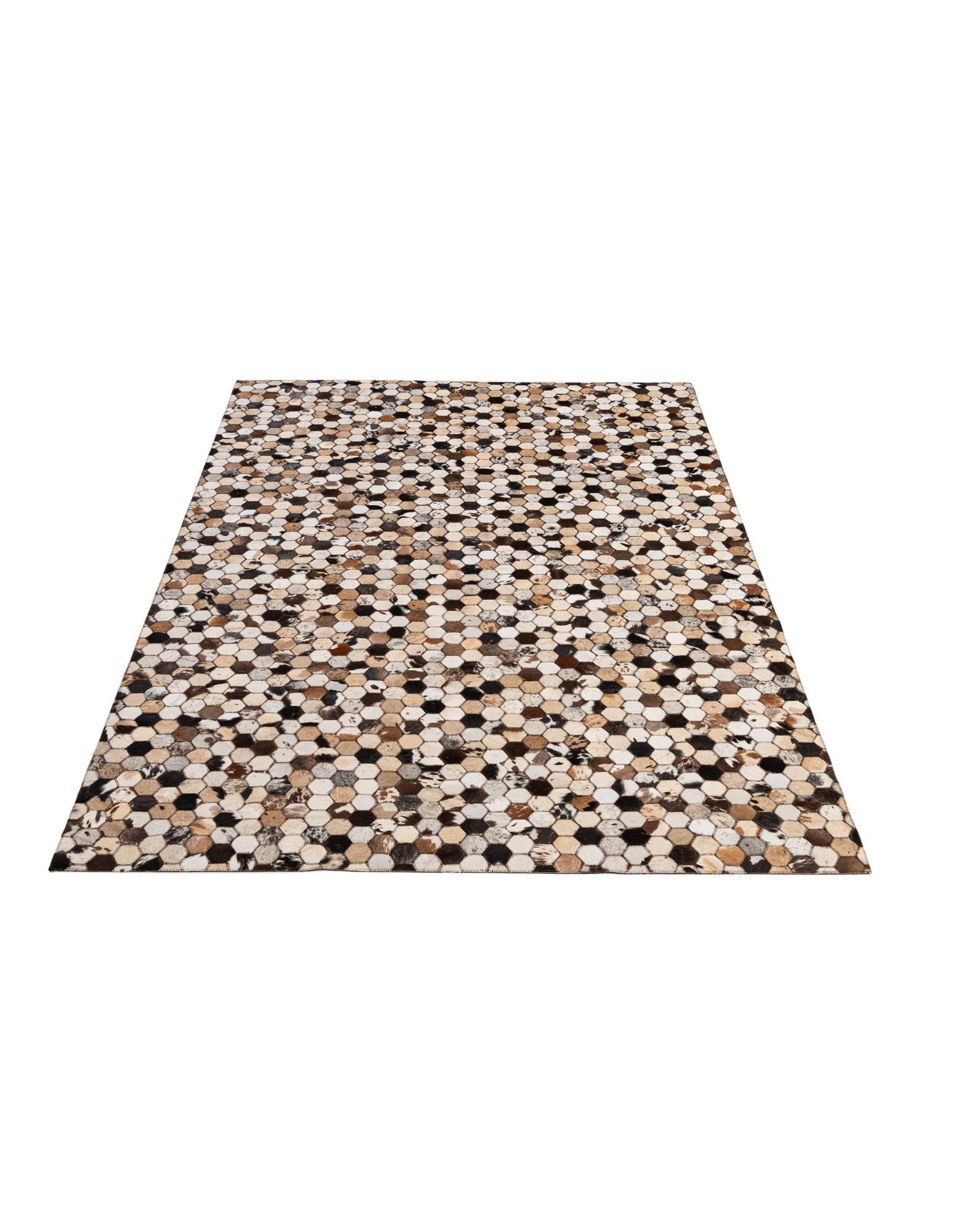5' 1 x 7' 11 Cowhide - Patchwork Rug