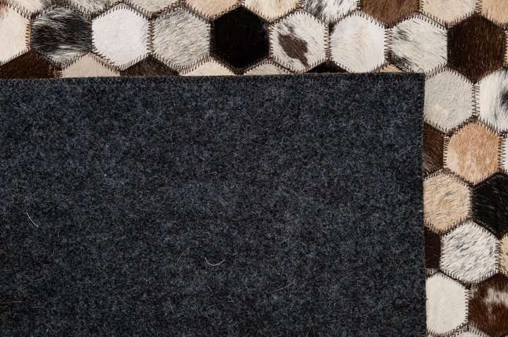 5' 1 x 7' 11 Cowhide - Patchwork Rug