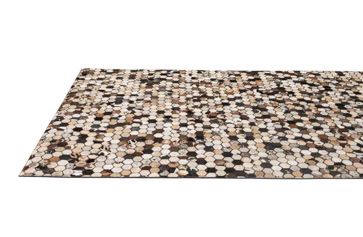 5' x 7' 11 Cowhide - Patchwork Rug