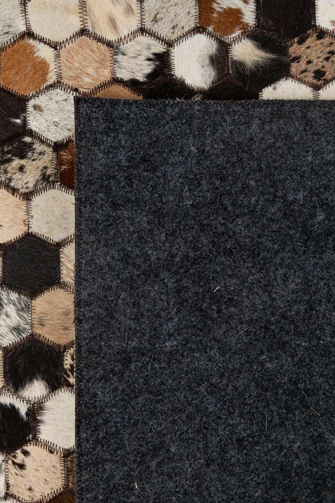 5' x 7' 11 Cowhide - Patchwork Rug