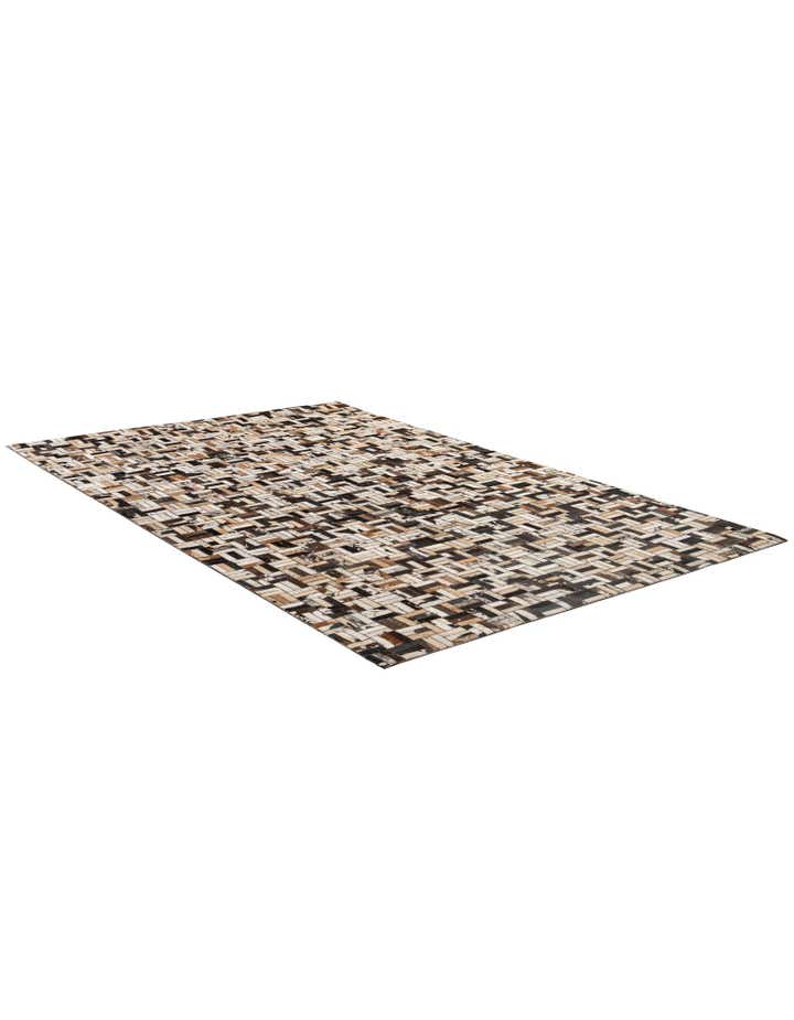 5' 2 x 8' 1 Cowhide - Patchwork Rug