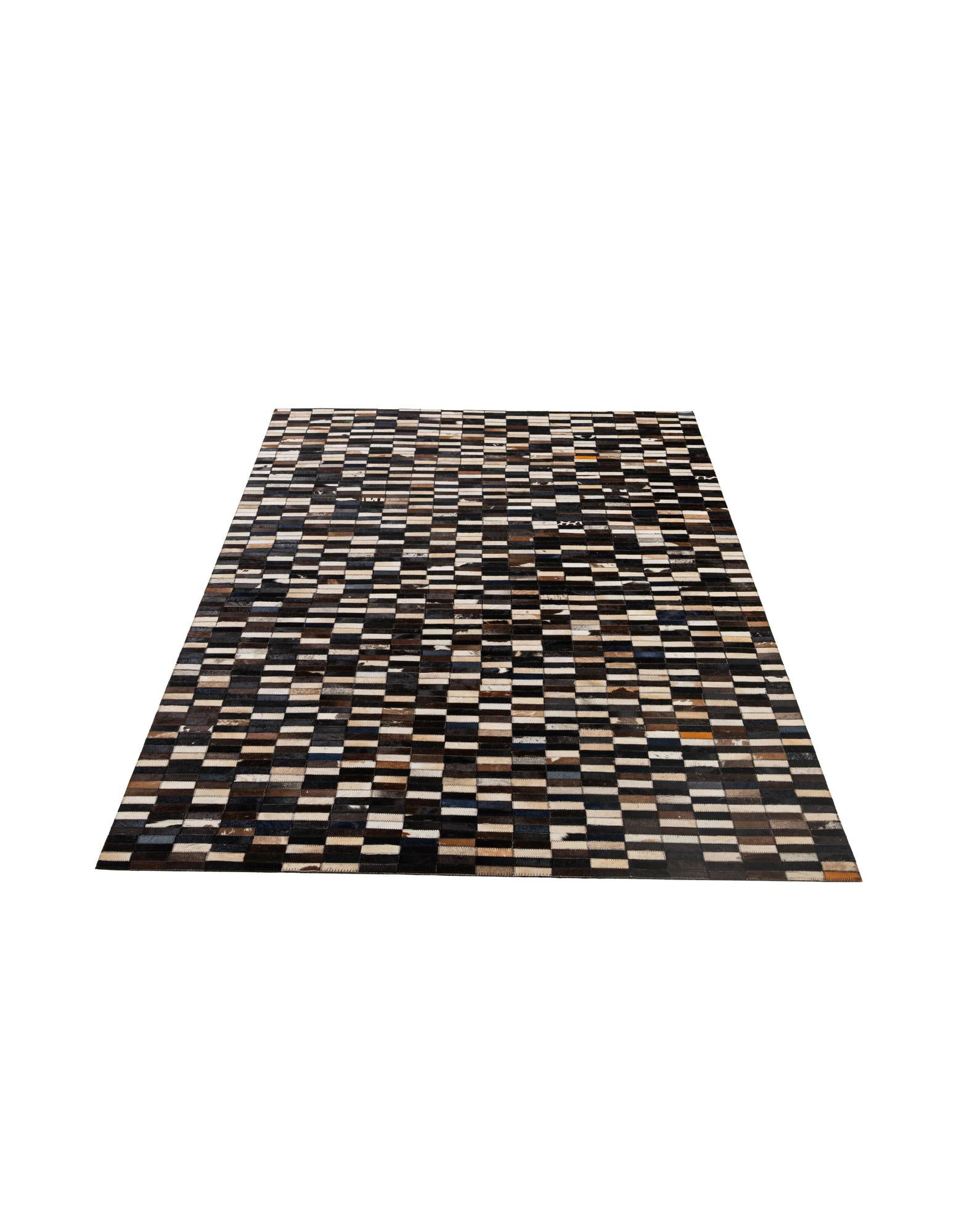 5' x 7' 11 Cowhide - Patchwork Rug