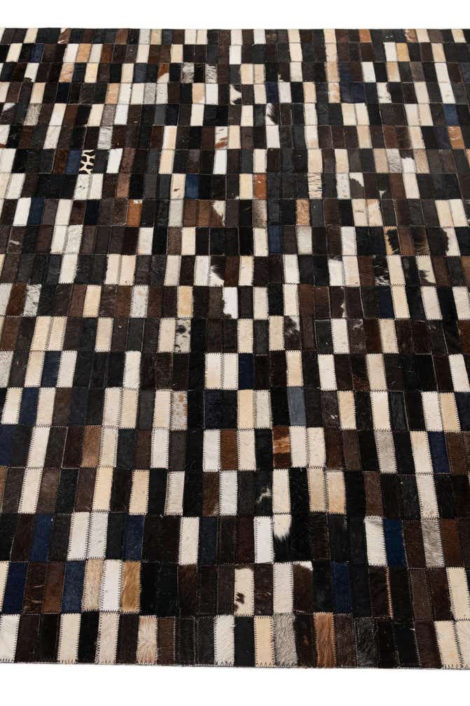 5' x 7' 11 Cowhide - Patchwork Rug