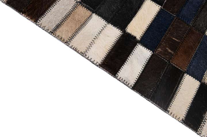 5' x 7' 11 Cowhide - Patchwork Rug