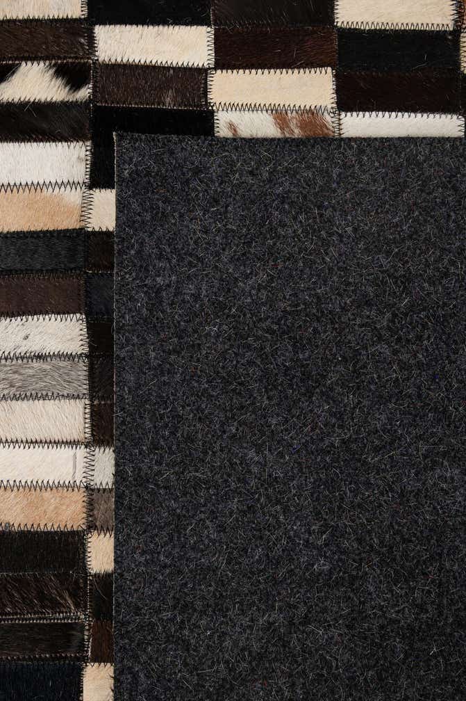 5' x 7' 11 Cowhide - Patchwork Rug