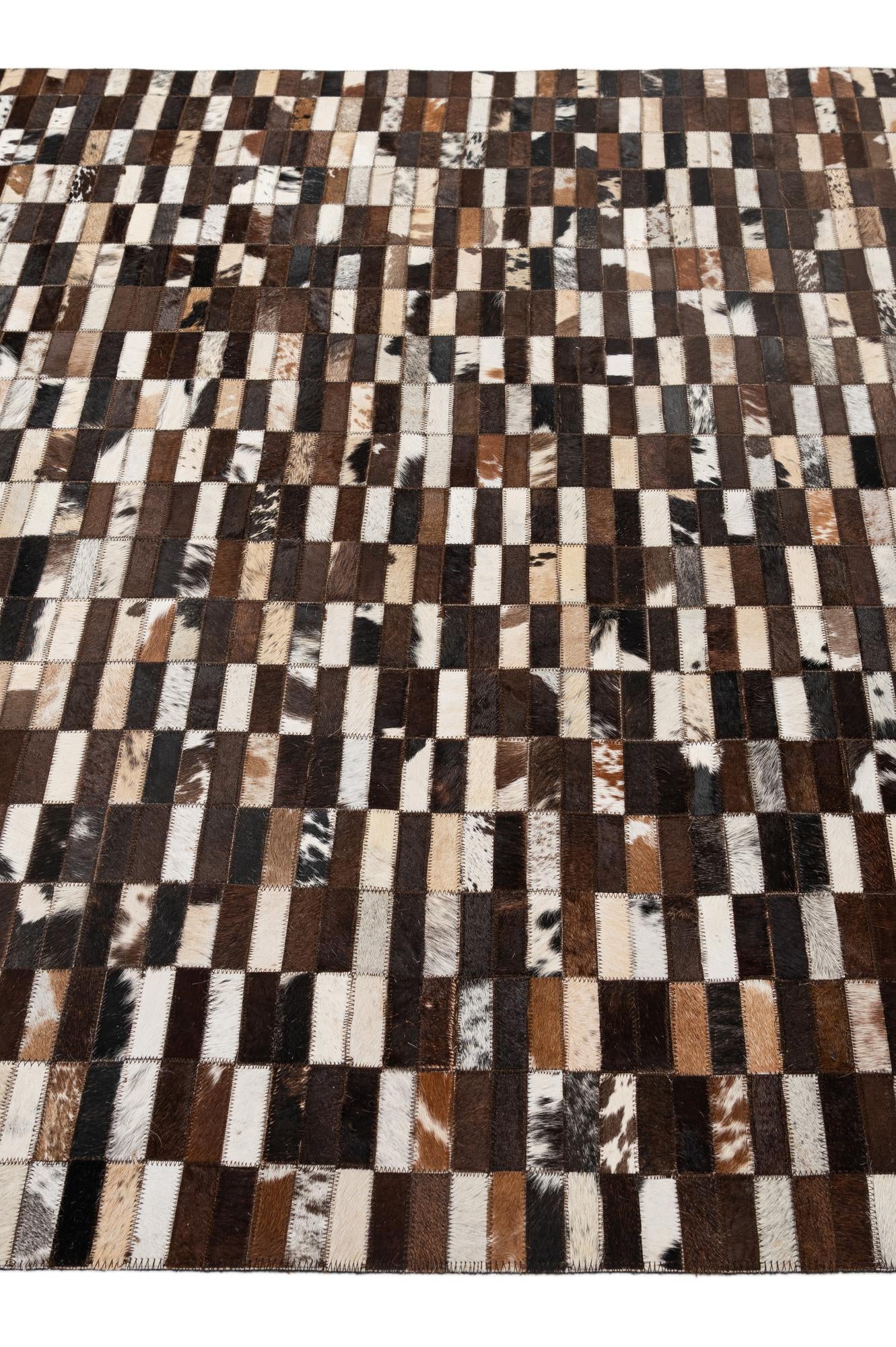 5' x 8' Cowhide - Patchwork Rug