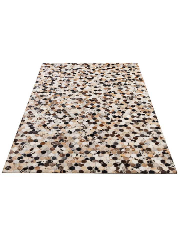 5' x 7' 11 Cowhide - Patchwork Rug