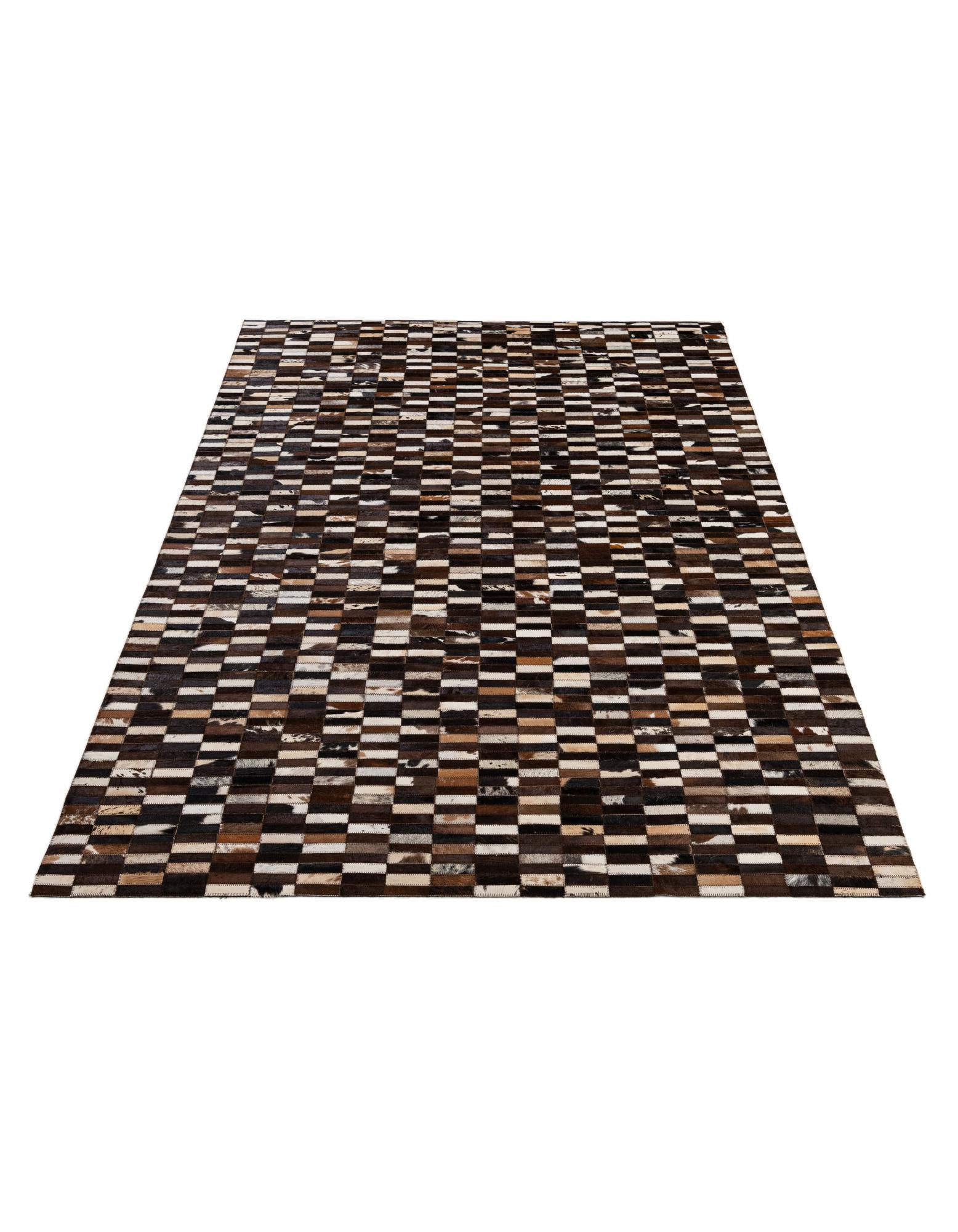 5' x 8' Cowhide - Patchwork Rug