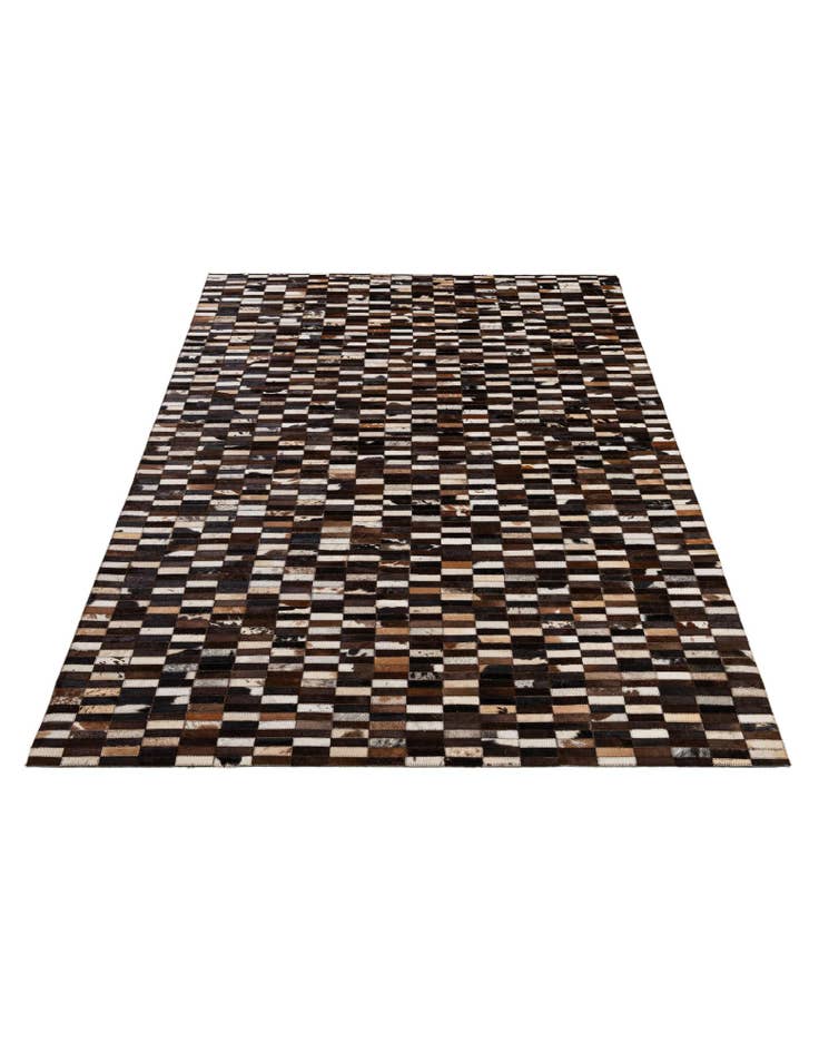 Detail image of 5' x 8' Cowhide - Patchwork Rug