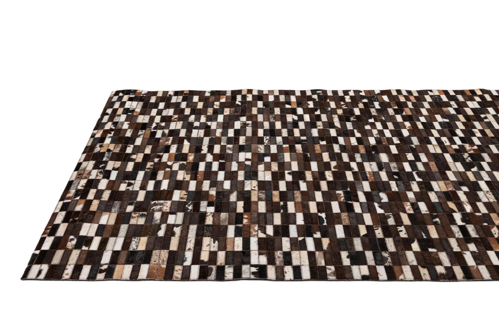 5' x 8' Cowhide - Patchwork Rug