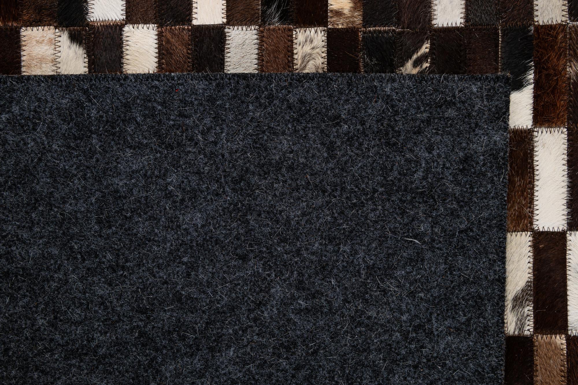 5' x 8' Cowhide - Patchwork Rug