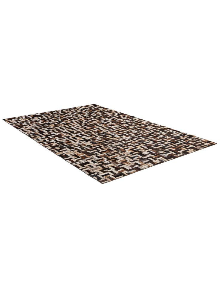 Detail image of 5' x 7' 10 Cowhide - Patchwork Rug