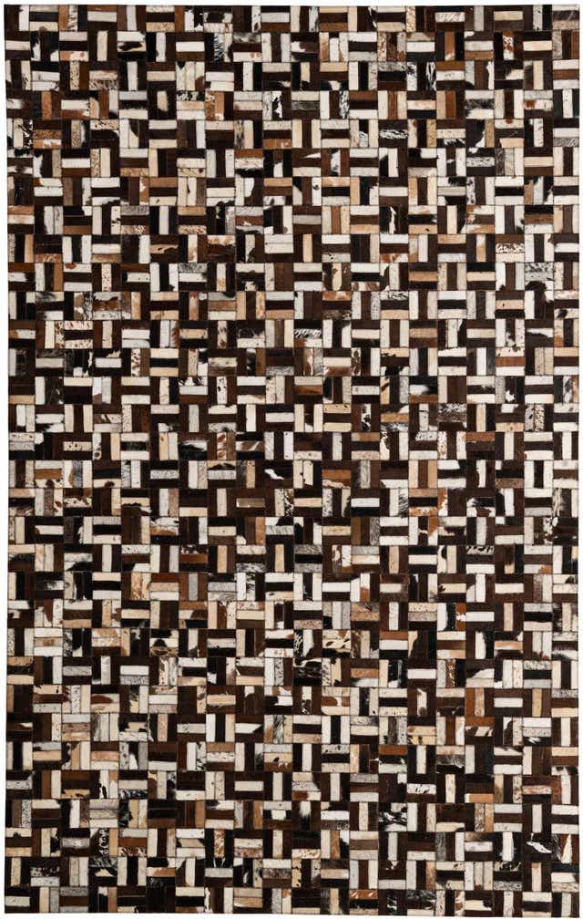 5' x 7' 10 Cowhide - Patchwork Rug