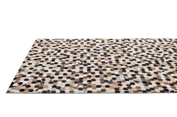 5' 1 x 8' Cowhide - Patchwork Rug