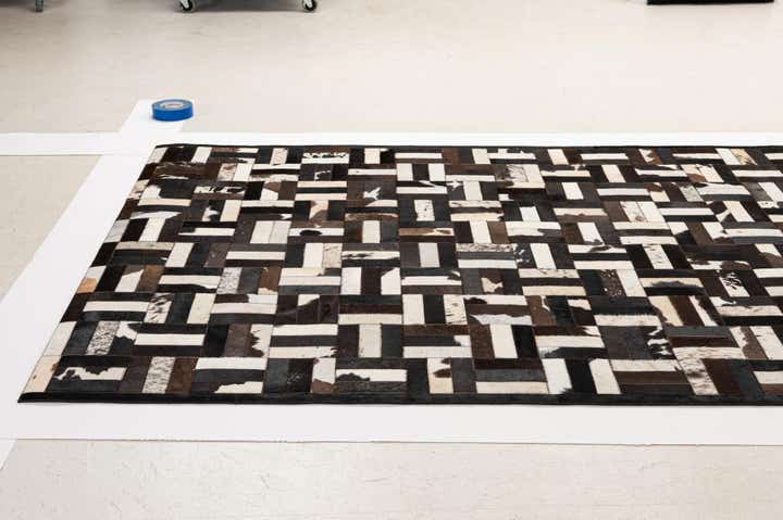 5' 1 x 7' 11 Cowhide - Patchwork Rug