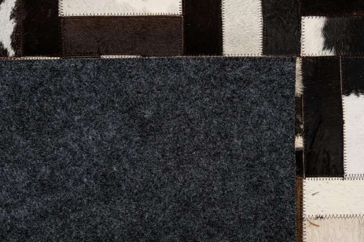 5' 1 x 7' 11 Cowhide - Patchwork Rug