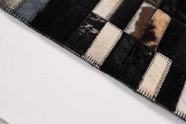 5' 2 x 7' 11 Cowhide - Patchwork Rug