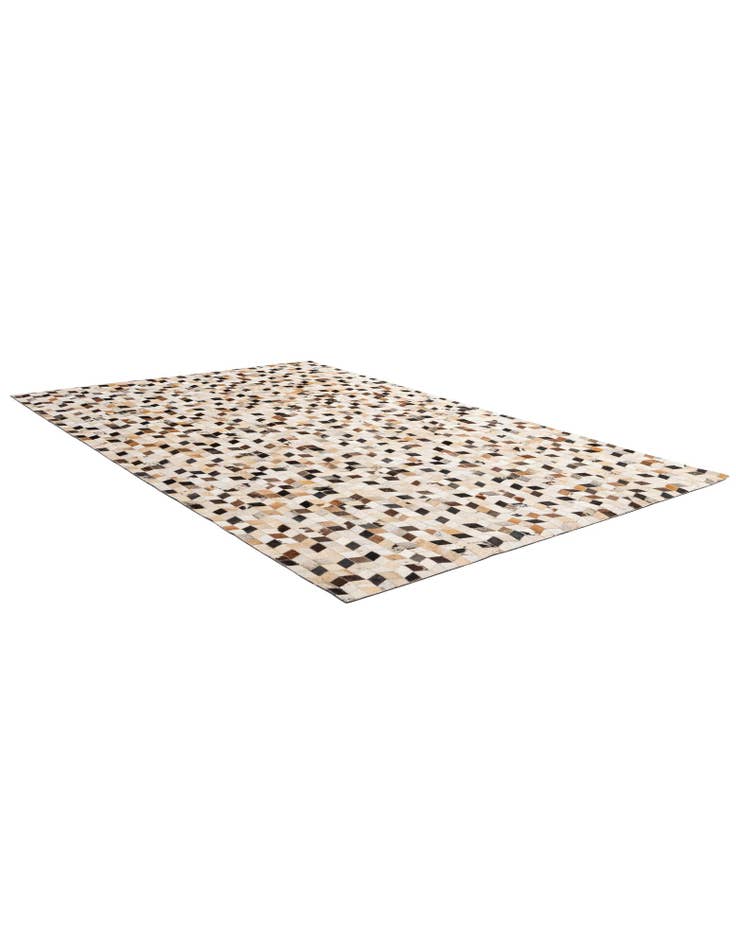 Detail image of 5' x 7' 11 Cowhide - Patchwork Rug