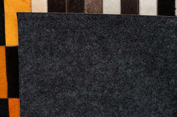 5' x 8' 1 Cowhide - Patchwork Rug