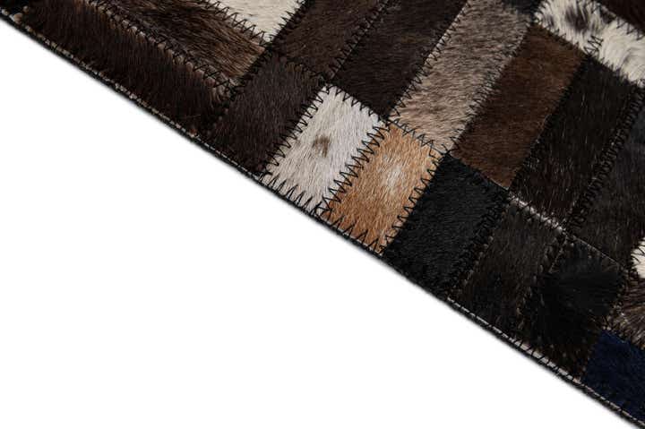5' 1 x 8' 1 Cowhide - Patchwork Rug
