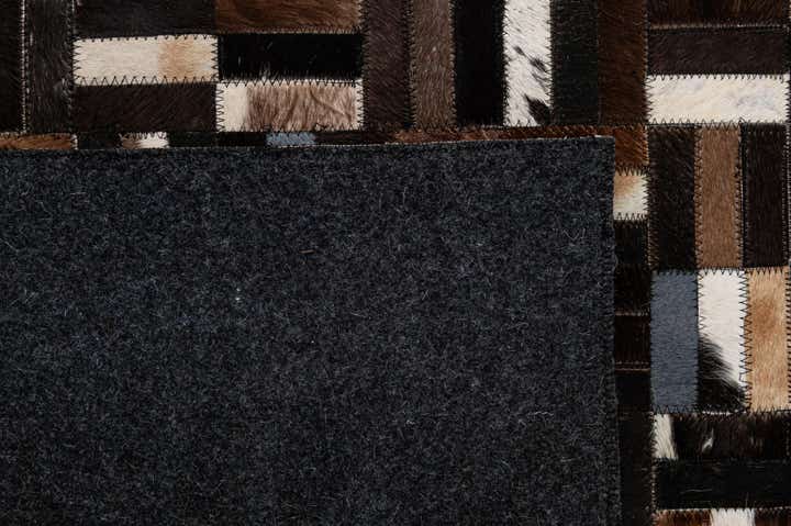 5' 1 x 8' 1 Cowhide - Patchwork Rug
