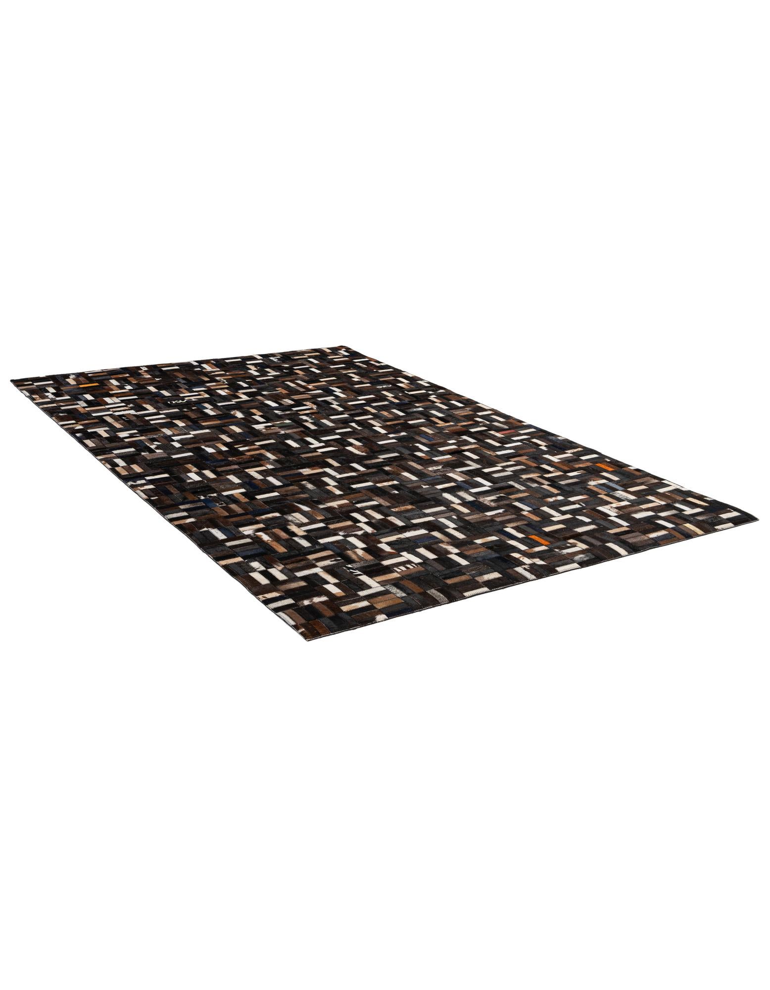 5' 1 x 8' Cowhide - Patchwork Rug