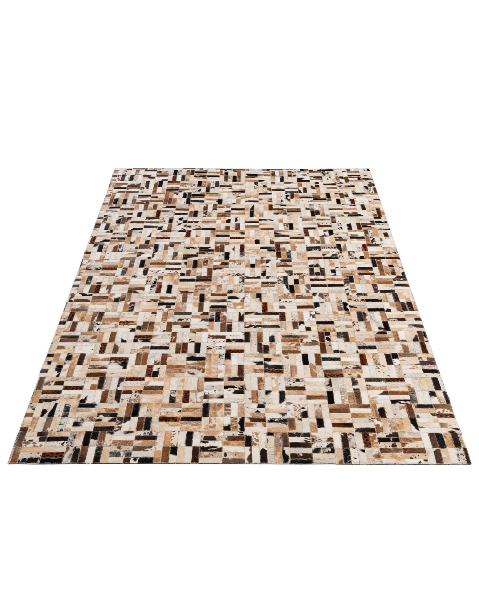 5' 1 x 7' 11 Cowhide - Patchwork Rug