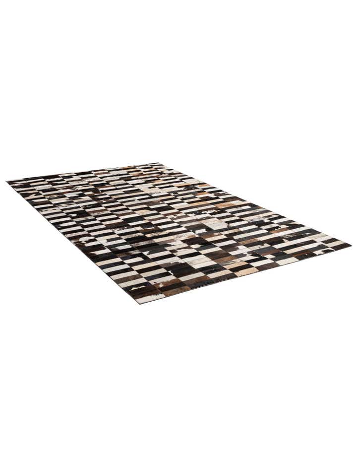 4' 11 x 7' 11 Cowhide - Patchwork Rug