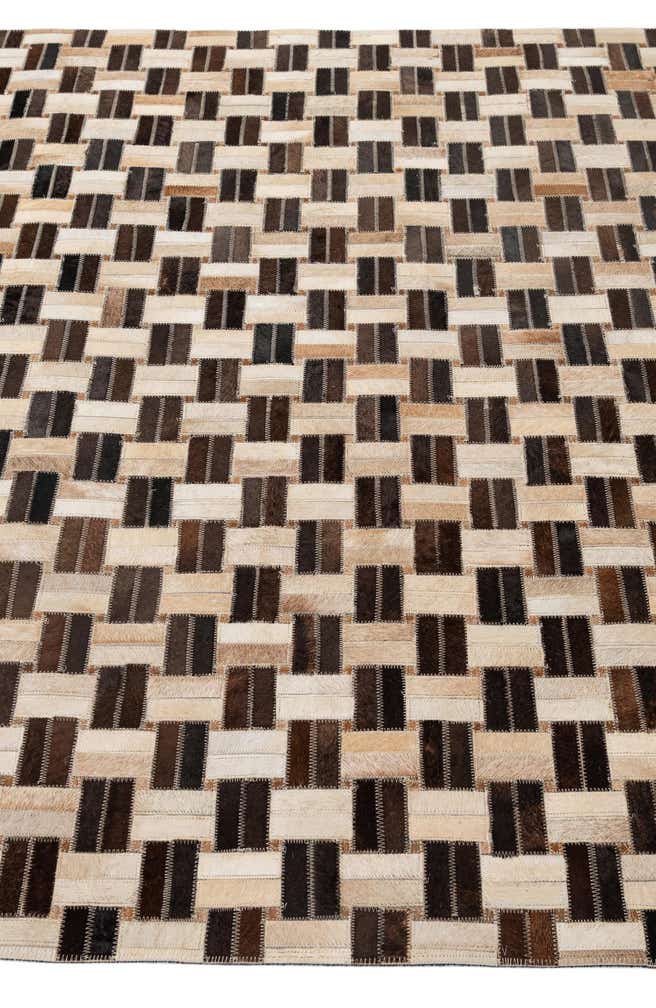 5' x 7' 9 Cowhide - Patchwork Rug