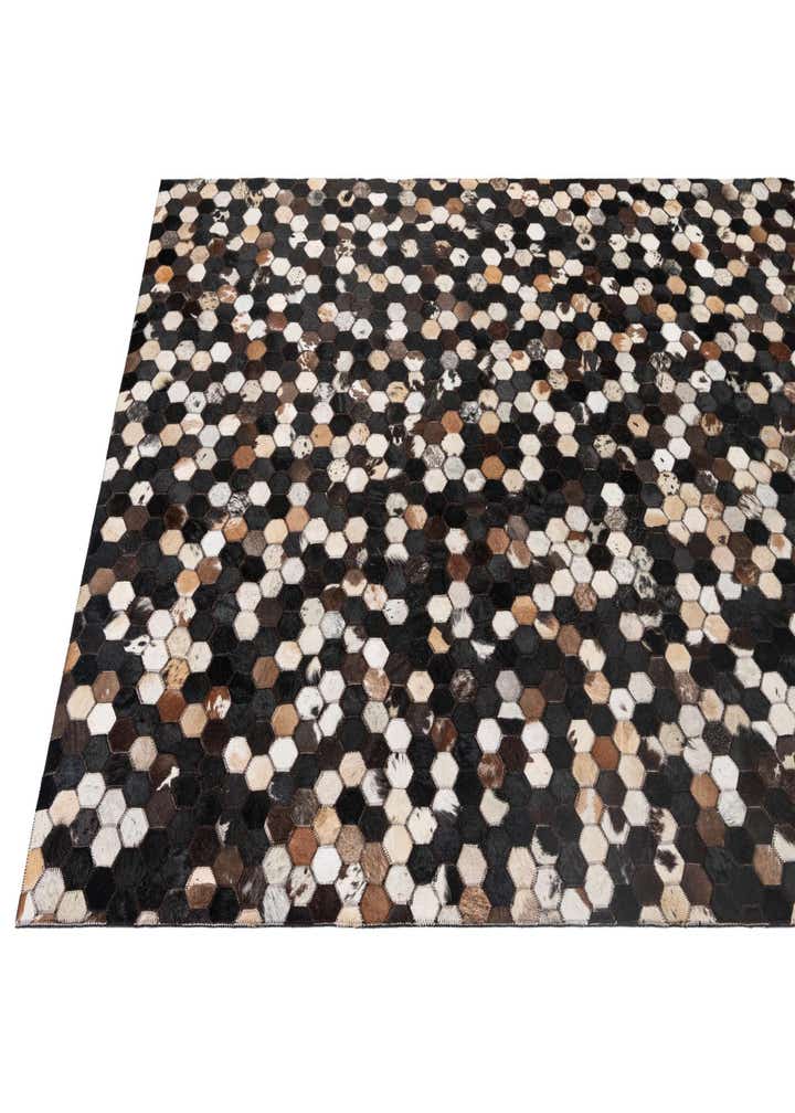 5' 1 x 7' 11 Cowhide - Patchwork Rug