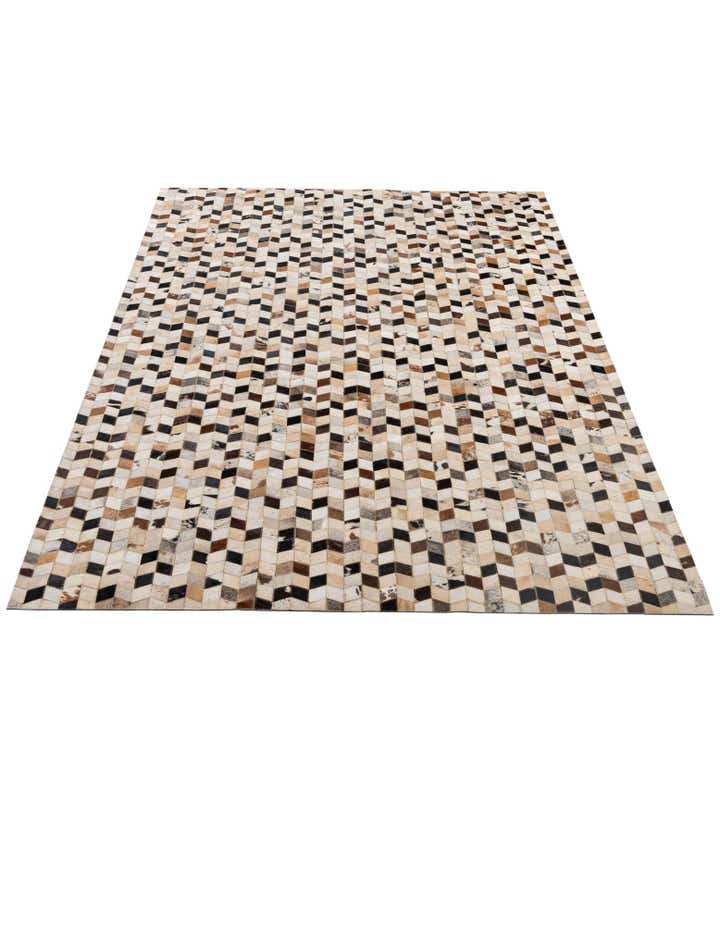 5' x 7' 11 Cowhide - Patchwork Rug