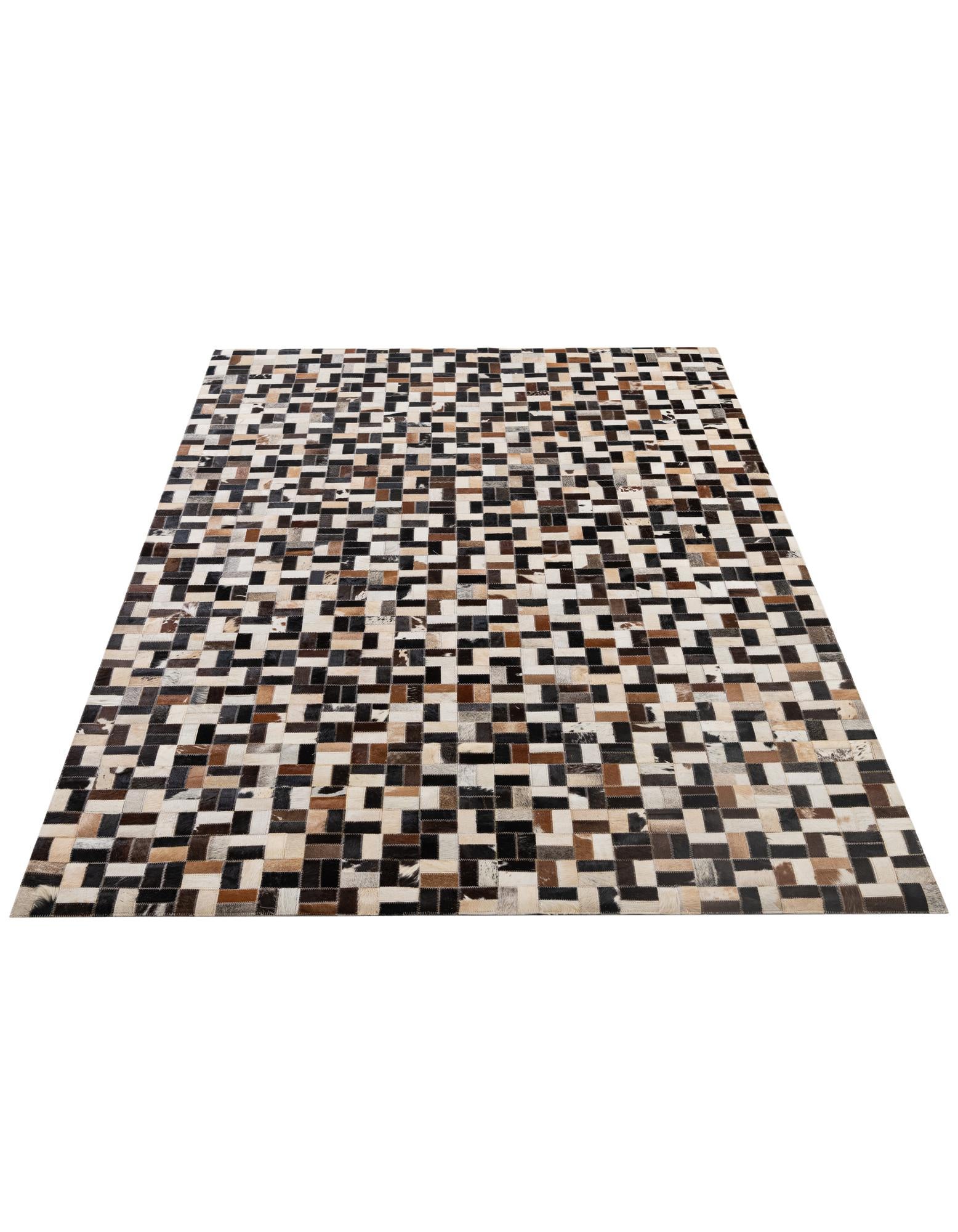 5' x 8' Cowhide - Patchwork Rug