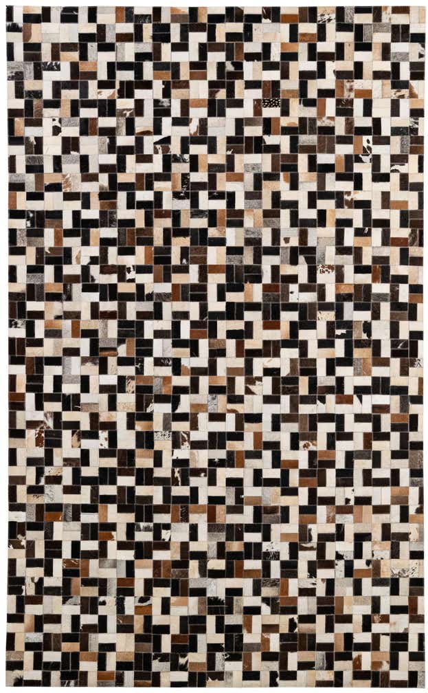 5' x 8' Cowhide - Patchwork Rug