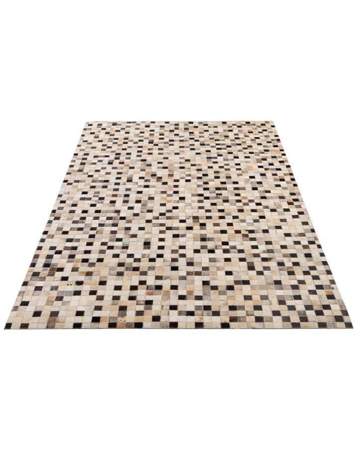 5' x 8' 2 Cowhide - Patchwork Rug