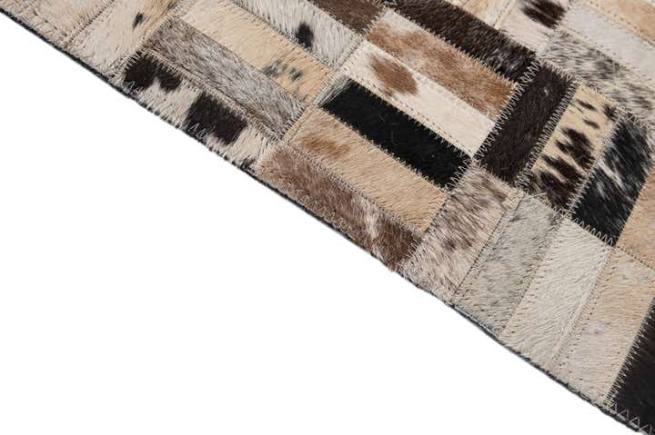 5' x 7' 11 Cowhide - Patchwork Rug