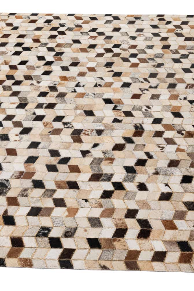 5' x 7' 11 Cowhide - Patchwork Rug