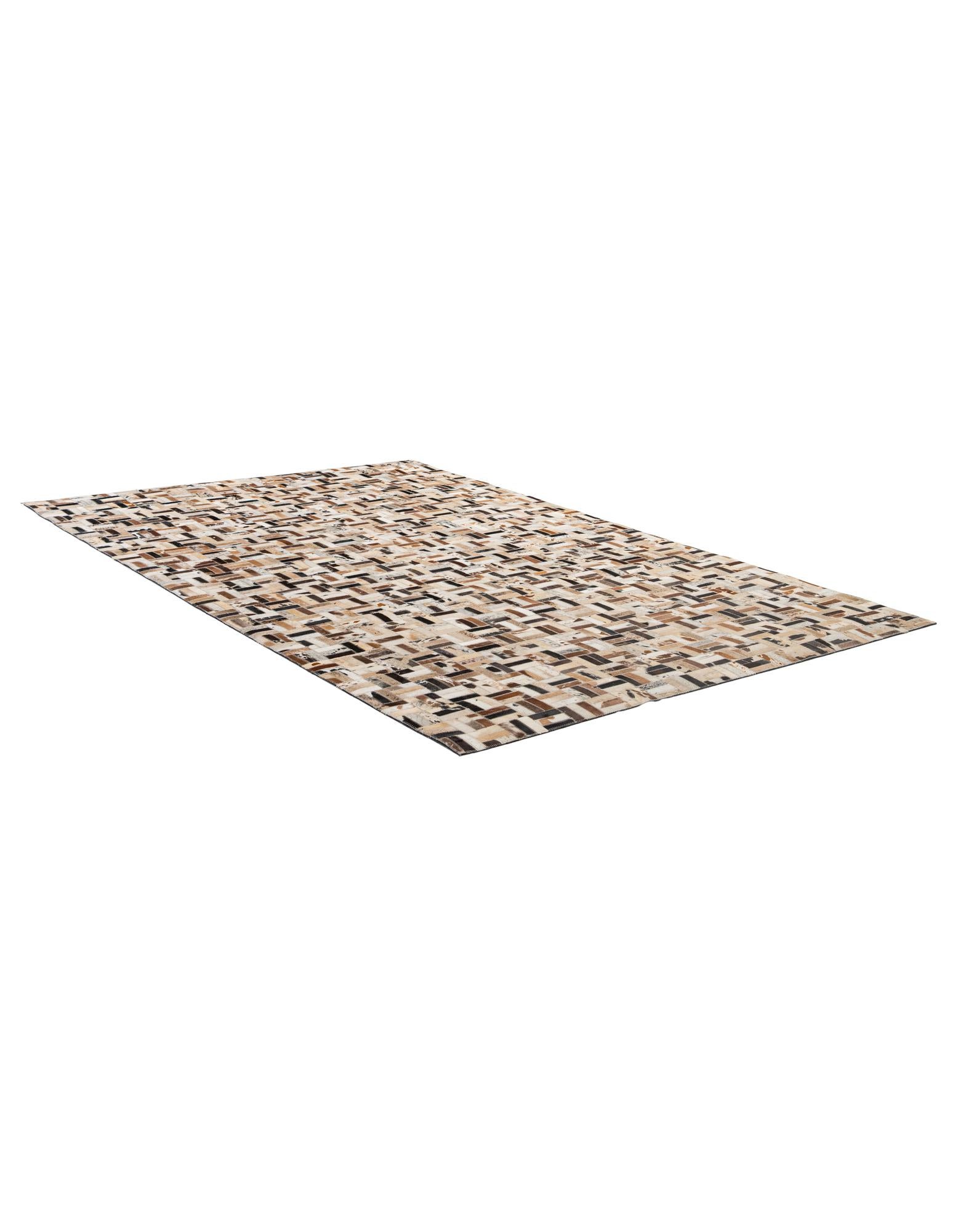 5' 1 x 8' 1 Cowhide - Patchwork Rug