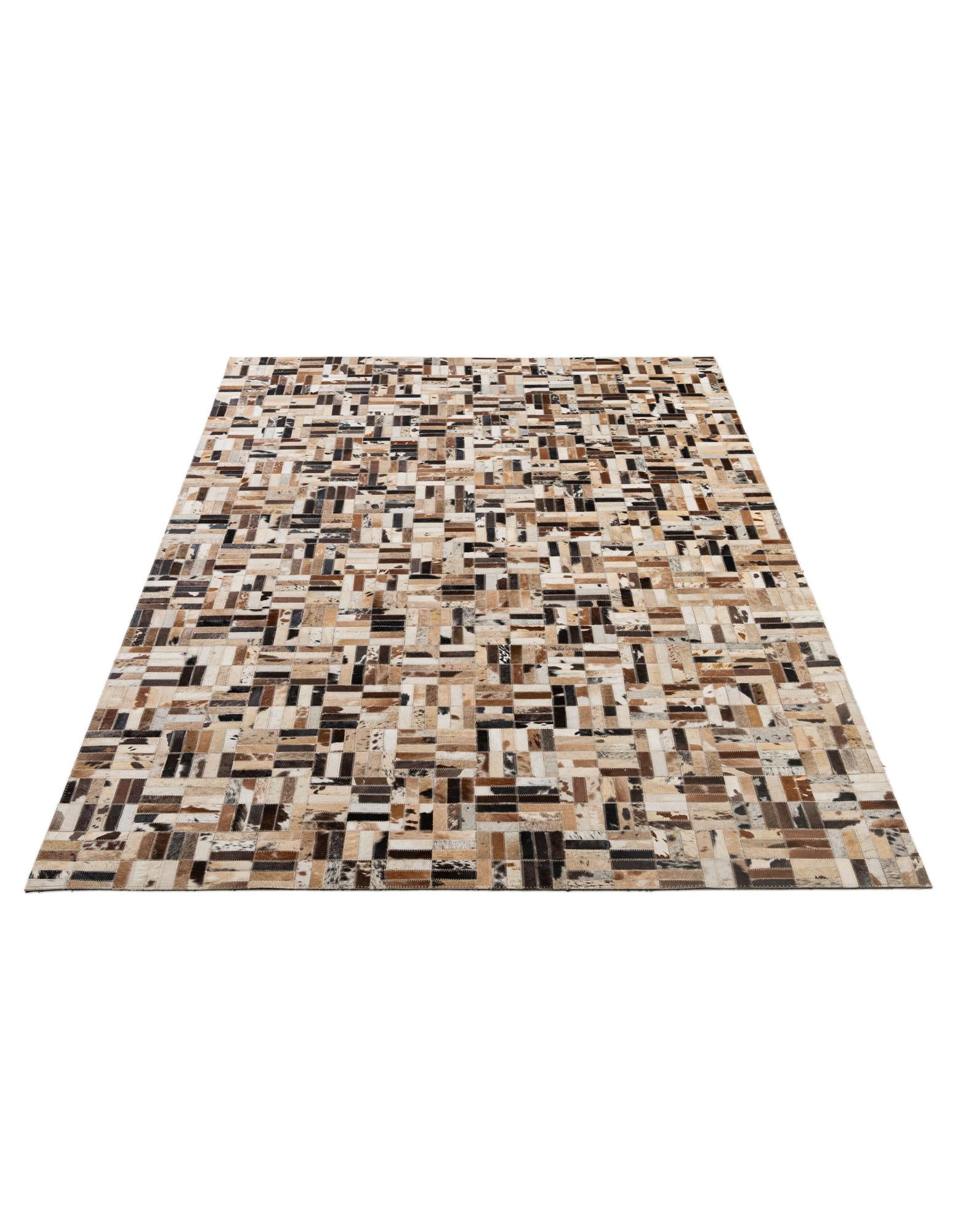 5' x 7' 11 Cowhide - Patchwork Rug