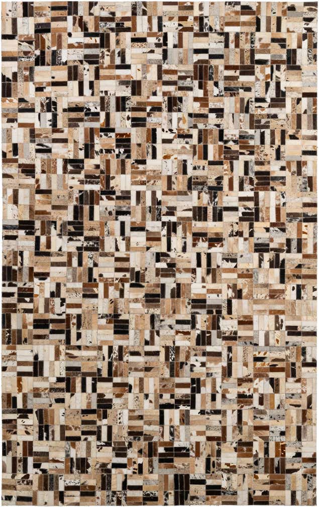 5' x 7' 11 Cowhide - Patchwork Rug