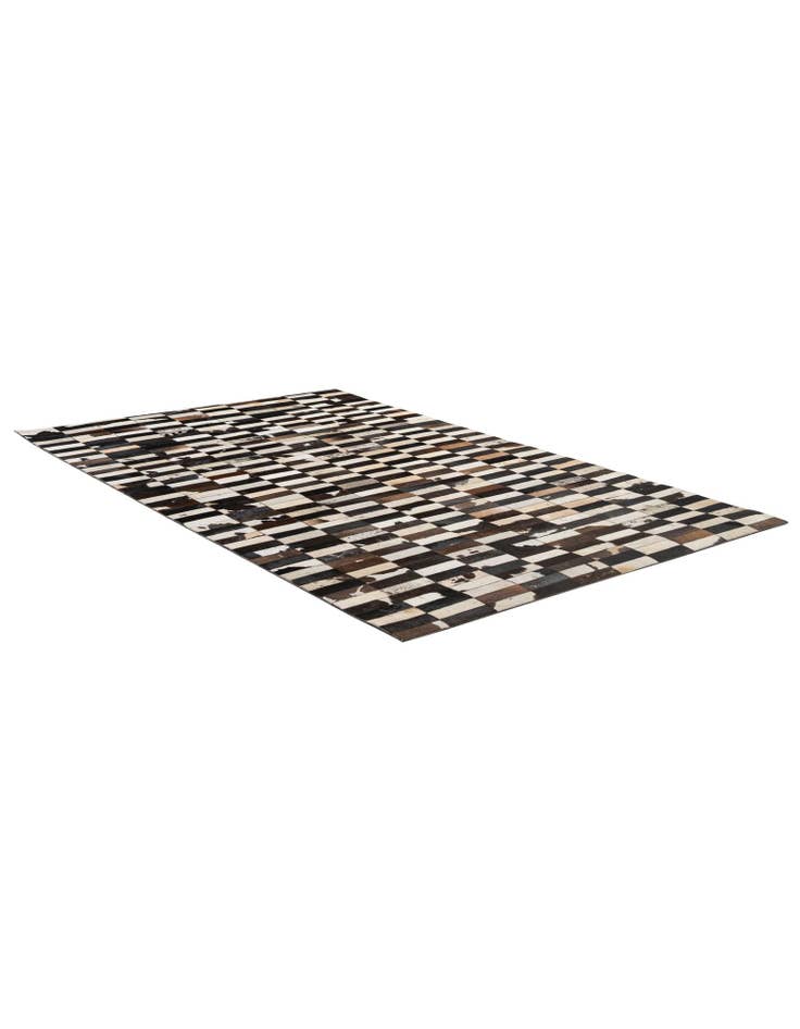 Detail image of 5' x 8' 1 Cowhide - Patchwork Rug