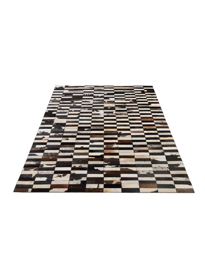 5' x 8' 1 Cowhide - Patchwork Rug
